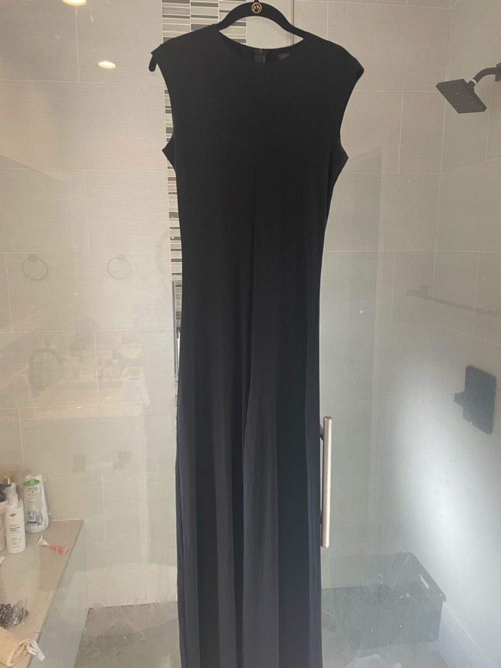 NWOT Norma Kamali x lifestyle Black Sleeveless Jumpsuit - Picture 3 of 4